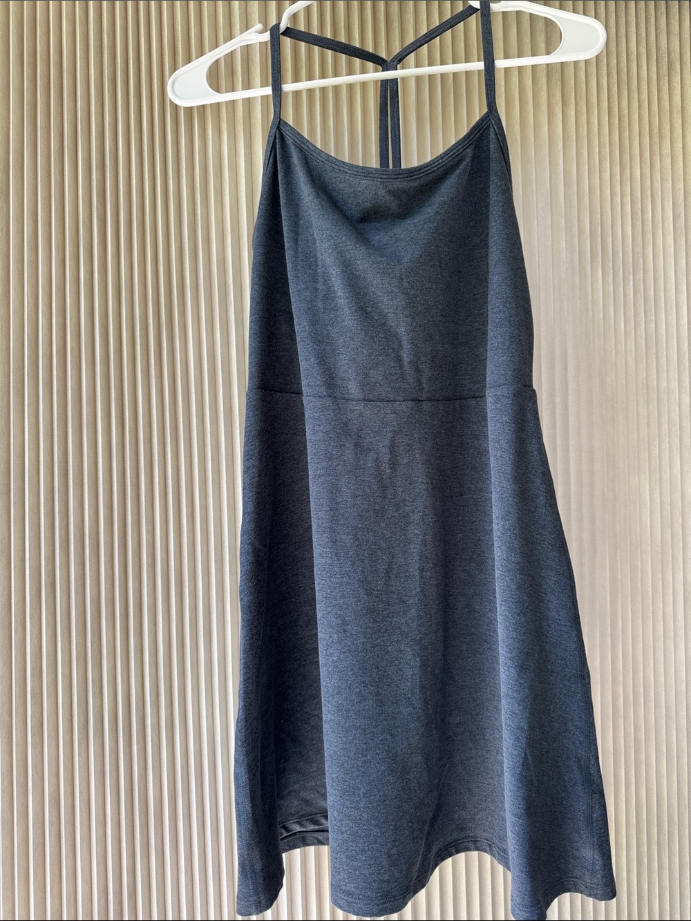 Prana Heather Charcoal Racerback Tank